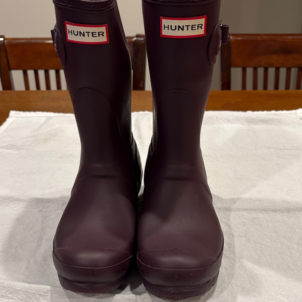 Hunter Women's Winter & Rain Boots - Dark Purple